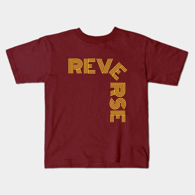 reverse Kids T-Shirt by Leap Arts